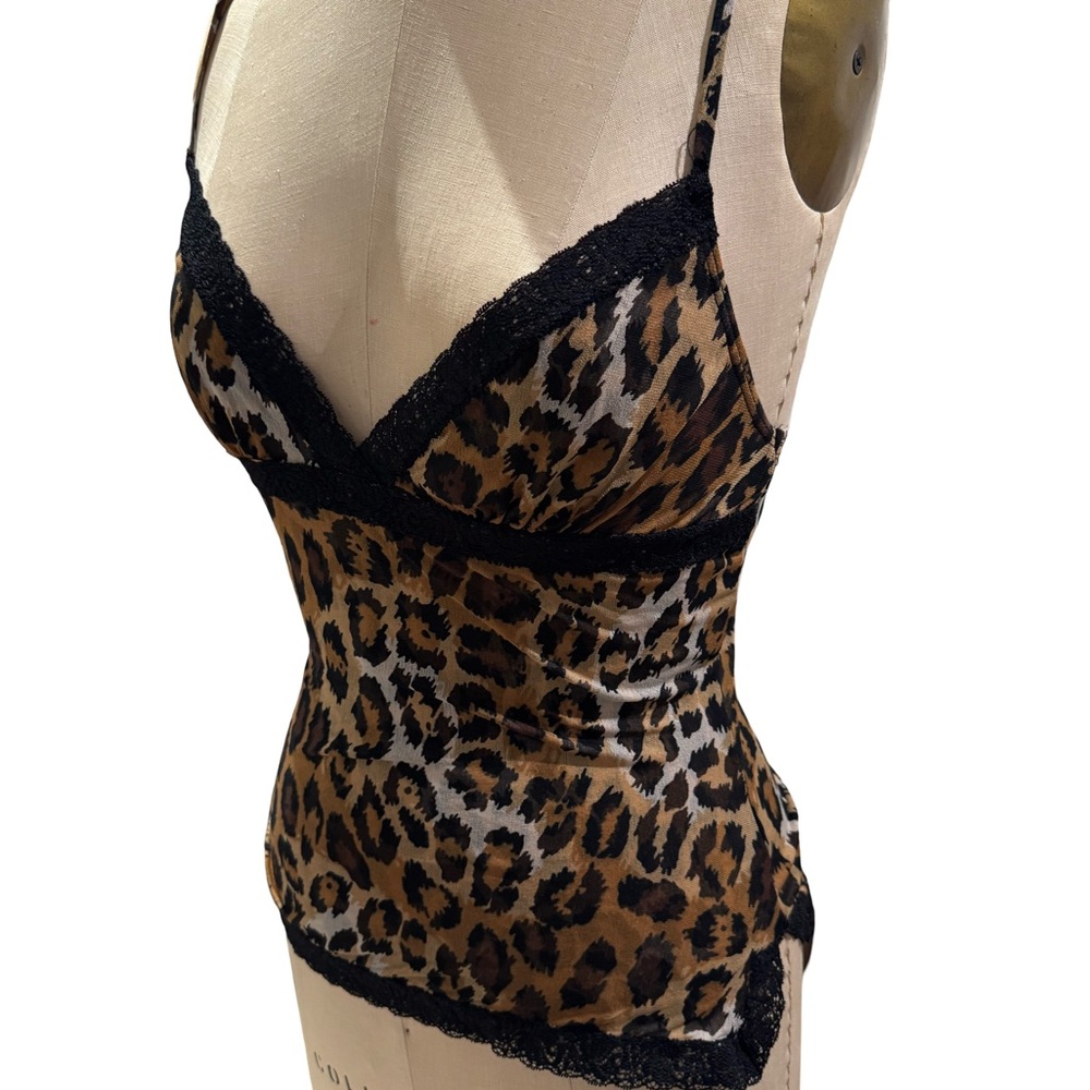 Diane Von Furstenberg Leopard Print Chemise